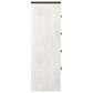 Signature Design by Ashley Gerridan 4 Drawers Chest in White and Gray, , large