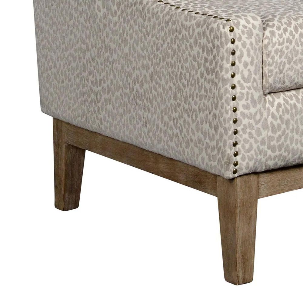 Southern Lighting Jasmine Accent Chair in Snow Leopard NFM