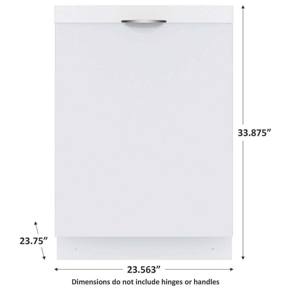 Bosch 300 Series 24&quot; Built In Dishwasher in White, , large