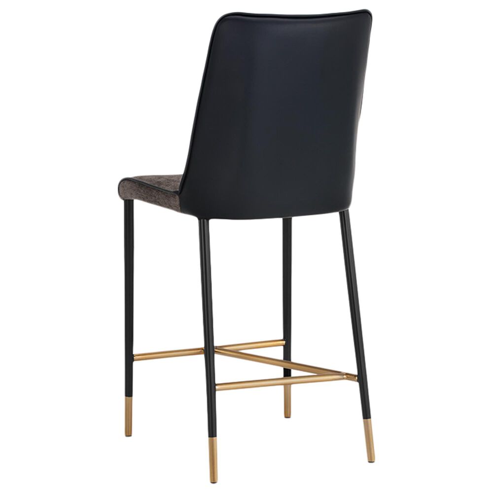 37B Klaus Counter Stool in Black and Copper, , large
