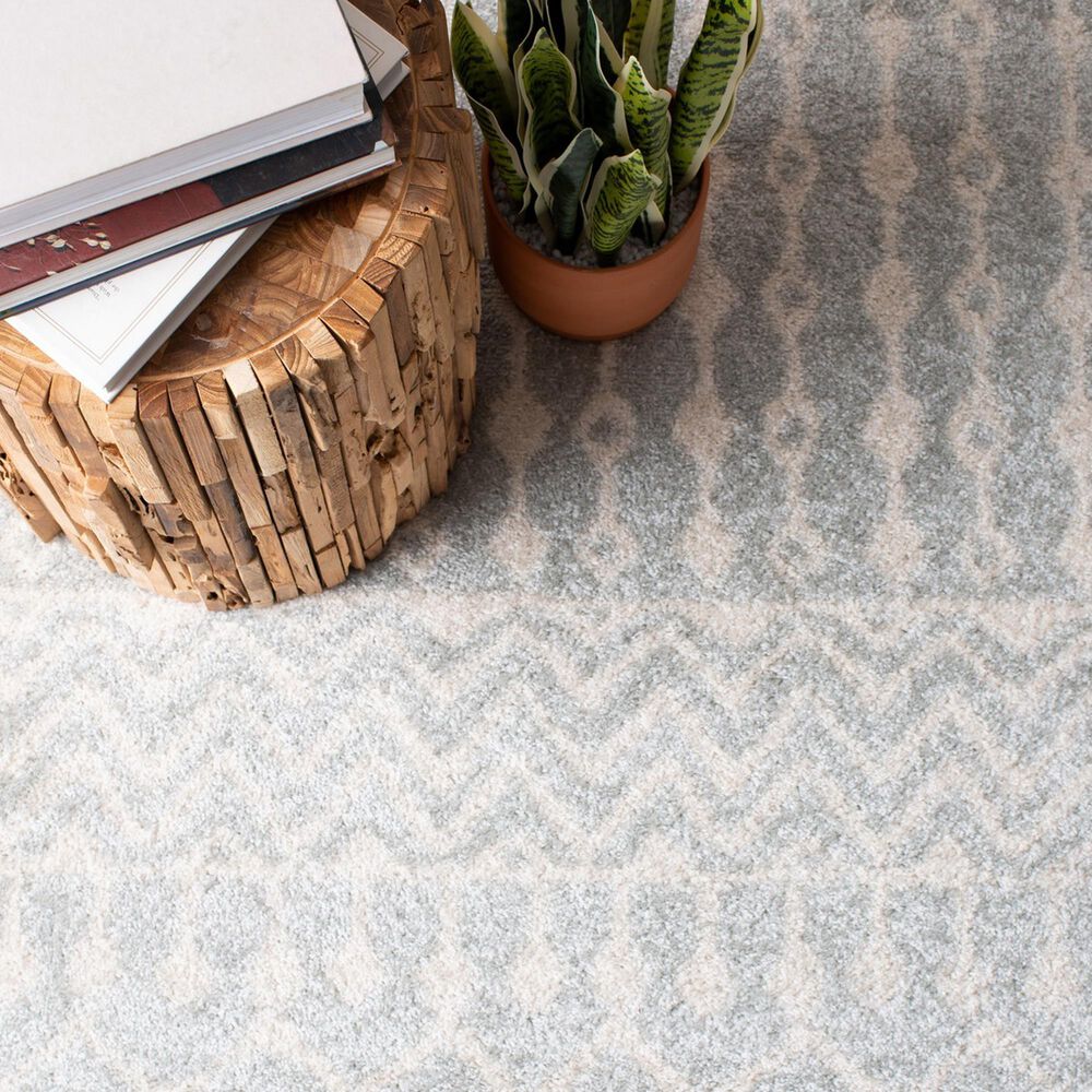 Safavieh Tulum TUL270  4&#39; x 6&#39; Grey and Ivory Area Rug, , large