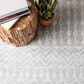 Safavieh Tulum TUL270 4" x 6" Grey and Ivory Area Rug, , large