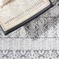 Safavieh Cabana CBN654A 8" x 10" Ivory and Grey Area Performance Rug, , large