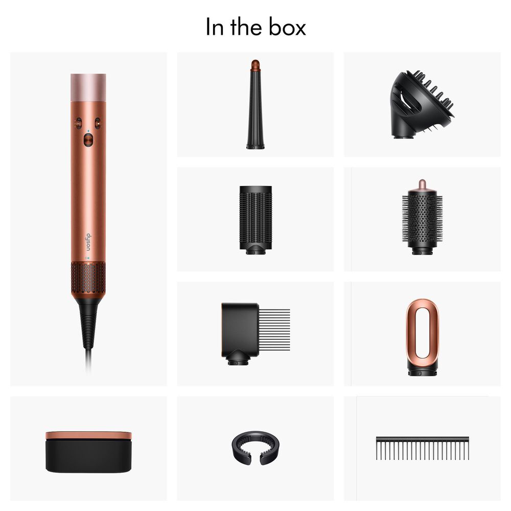 Dyson Special Edition Airwrap i.d. Multi-Styler and Dryer - Curly and Coily in Amber Silk, , large
