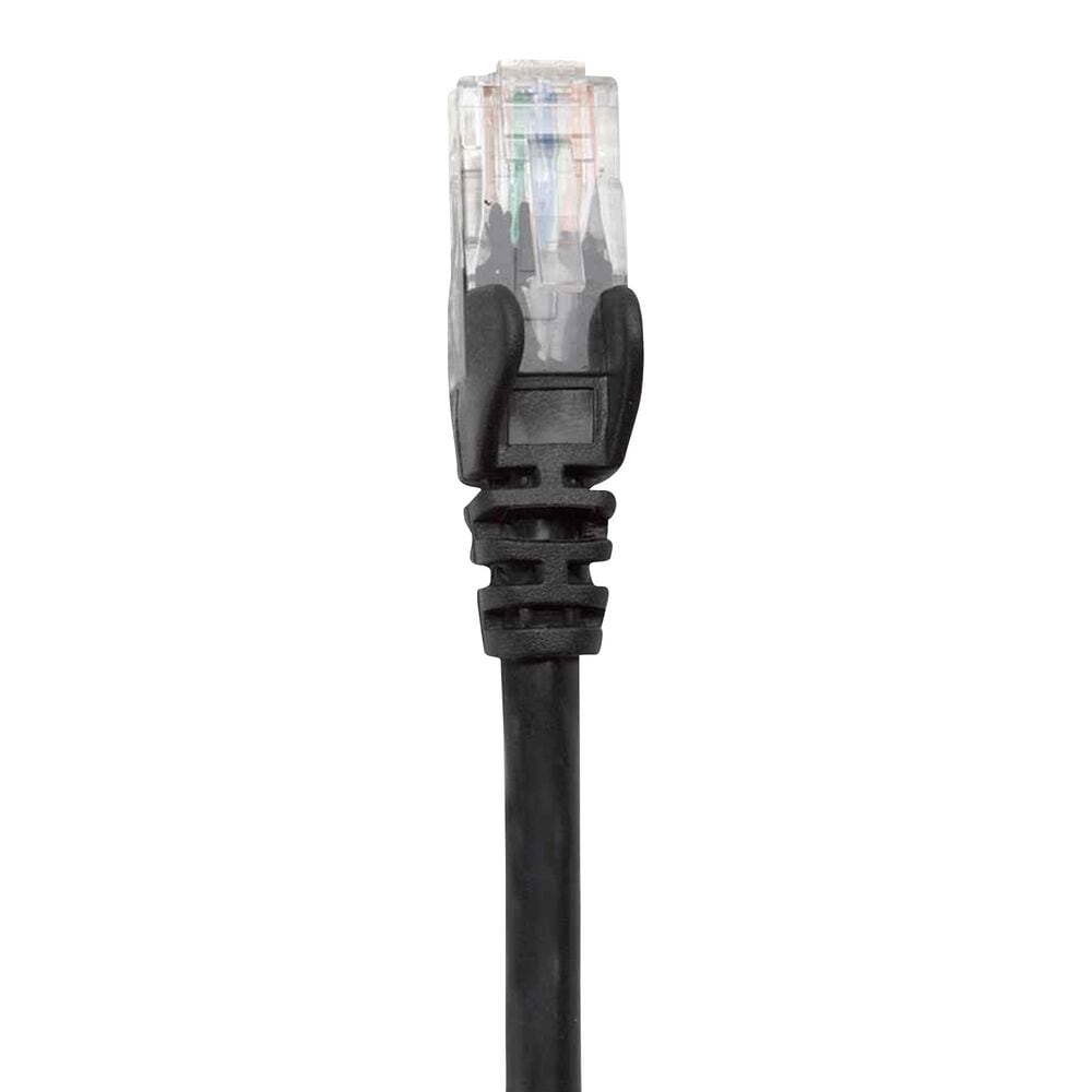 Intellinet 14" Network Cable, Cat6, UTP in Black, , large