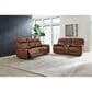 Ashley Healy Pier Power Reclining Sofa in Chocolate, , large