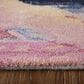 Feizy Rugs Kawai 9" x 12" Pink and Multicolor Area Rug, , large