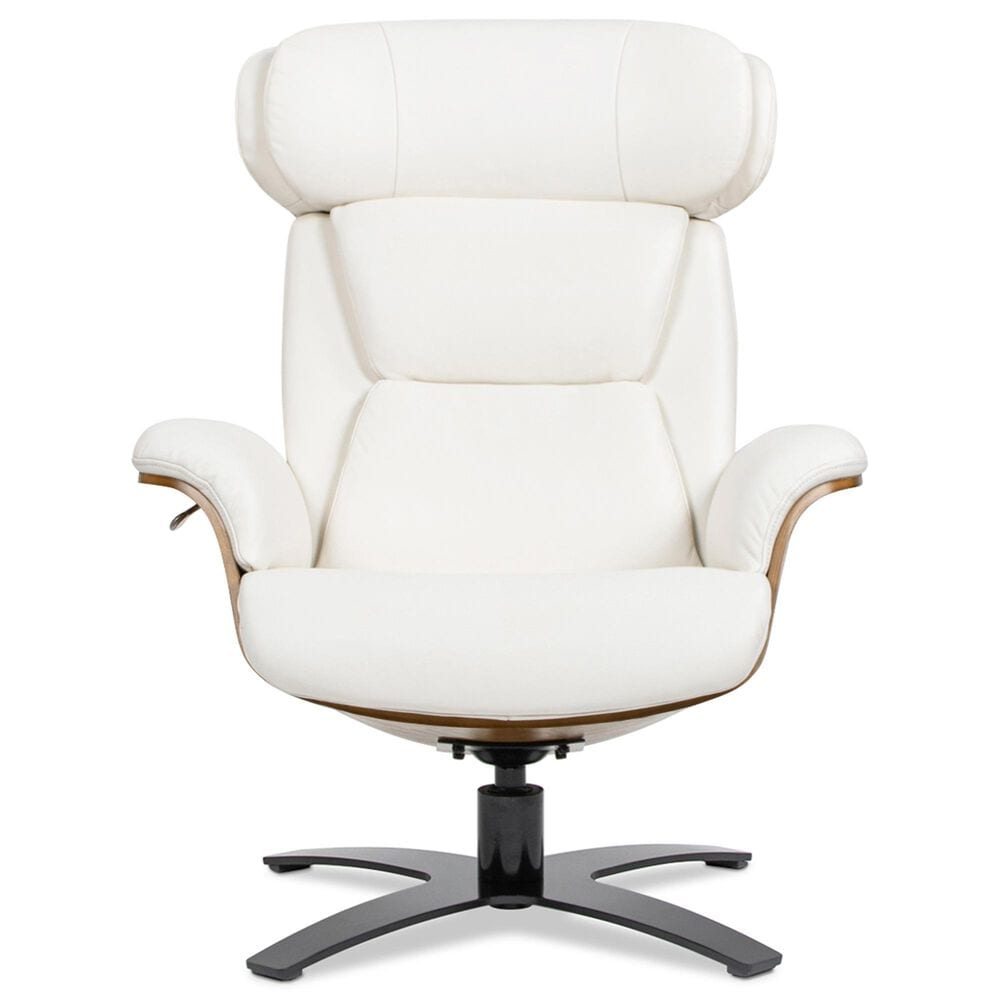 Jennifer Taylor Home Jovan Manual Recliner Lounge Chair in Porcelain White, , large