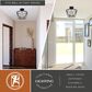 Vaxcel Turin 4-Light Semi Flush Mount in Noble Bronze and Natural Brass, , large