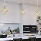 Golden Lighting Cassio Mini Pendant in Olympic Gold, , large