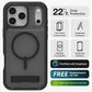 Zagg Rainier Snap MagSafe Case with Kickstand for Apple iPhone 17 Pro Max in Smoke Black, , large