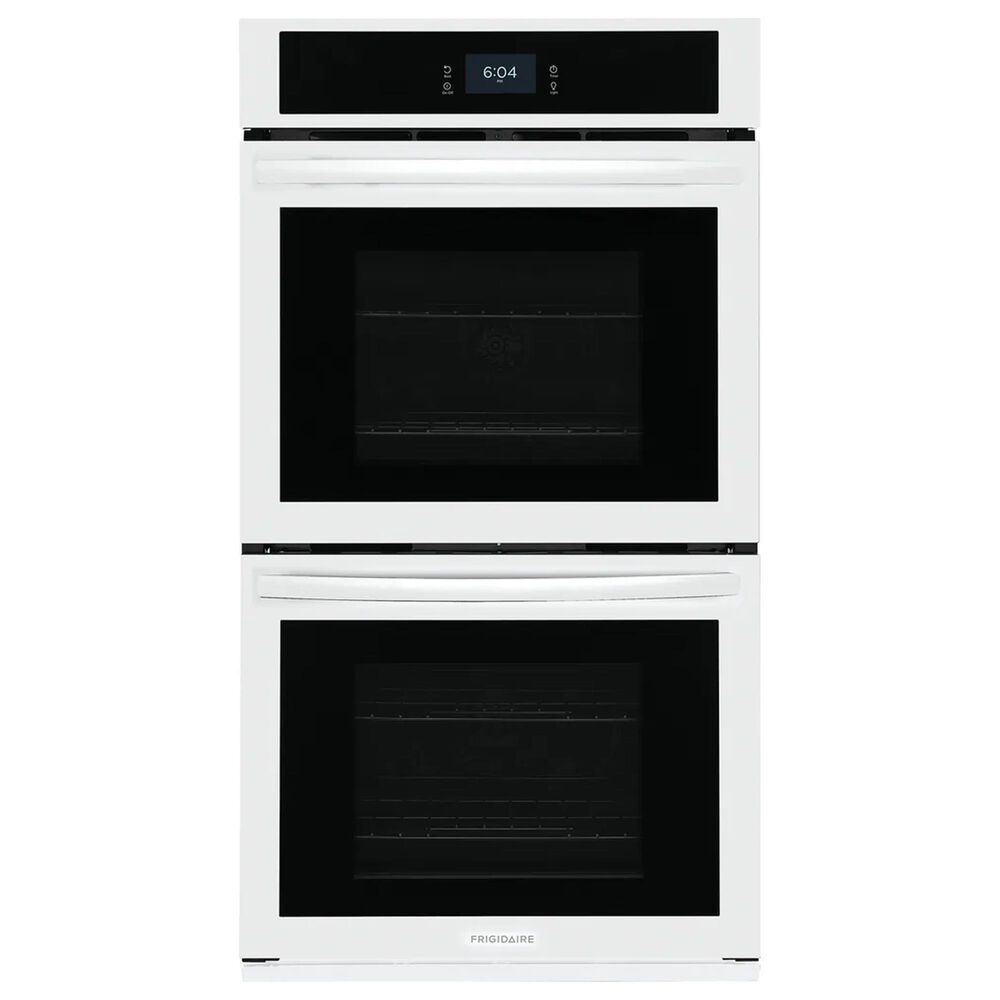 Frigidaire 27" Double Electric Wall Oven with Fan Convection in White