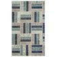 Safavieh Monaco MNC214E-3 3" x 5" Grey/Blue Area Rug, , large