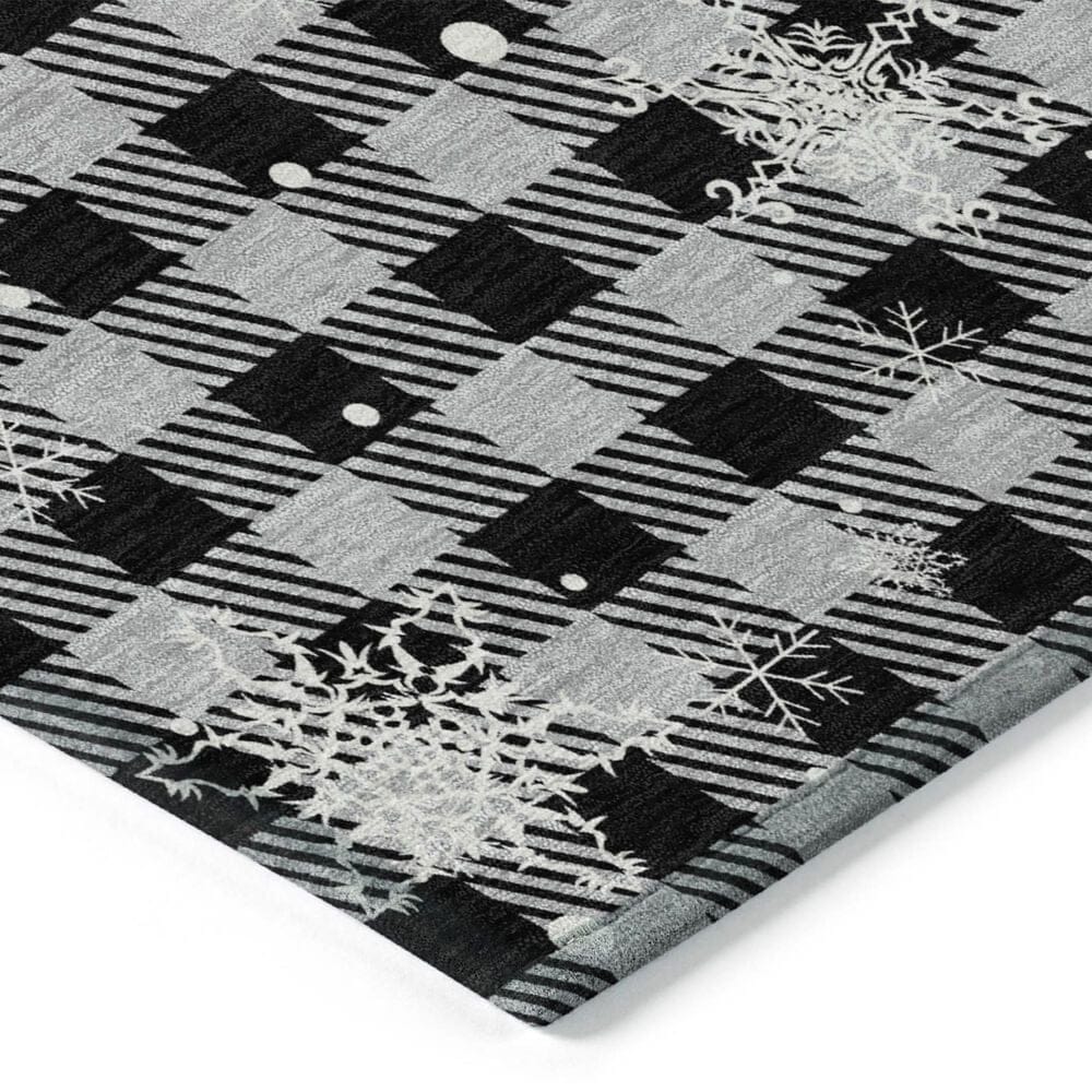 Dalyn Rug Company Wonderland WN32 2&#39;3&quot; x 7&#39;6&quot; Gray Indoor/Outdoor Runner, , large