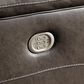 Ashley Wurstrow Power Recliner with Adjustable Headrest in Smoke, , large