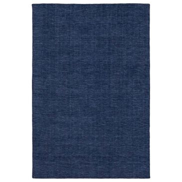 Karastan Gemini 5" x 8" Navy Area Rug, , large