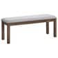 Ashley Moriville Upholstered Bench in Beige, , large