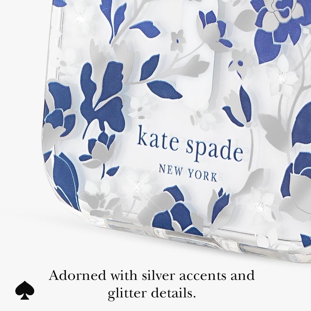 Kate Spade Protective MagSafe Case for Apple iPhone 17 Pro in Flowerbed Blue, , large
