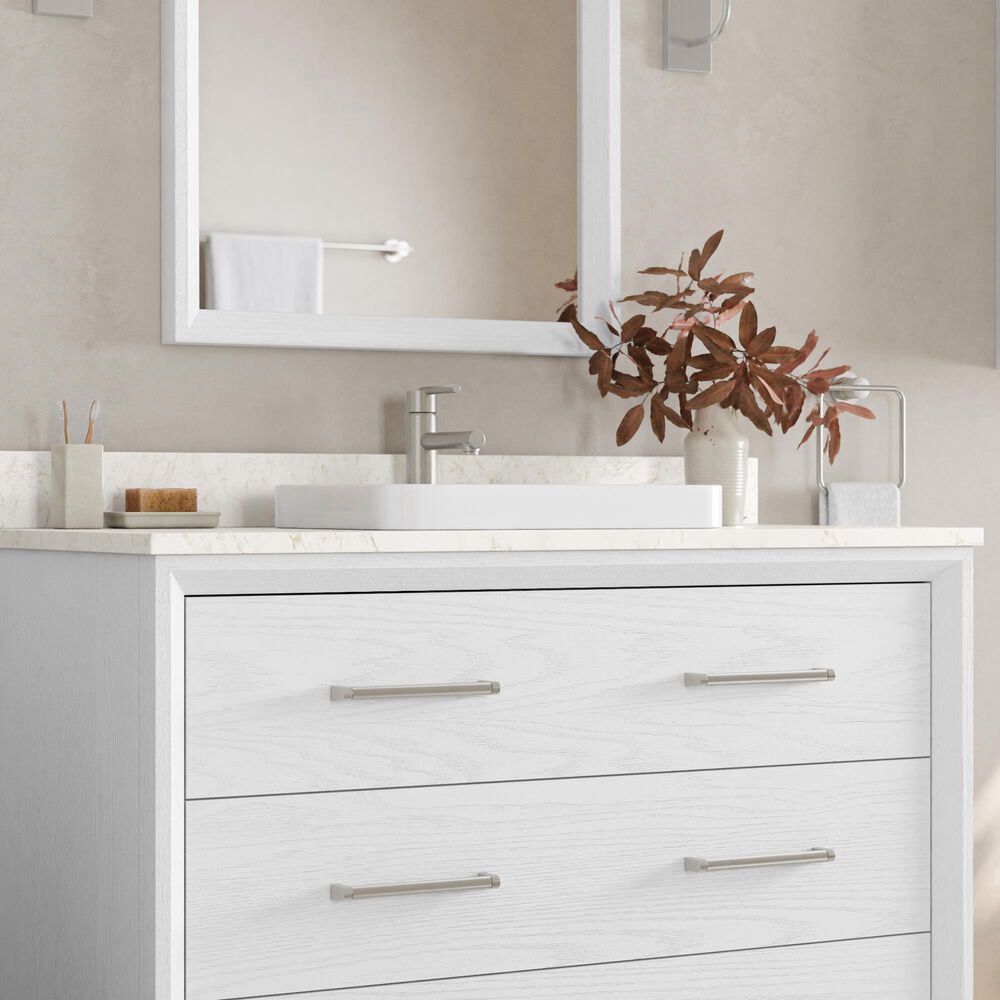 Greentouch Home Knowell 48" Single Bathroom Vanity in White Oak with 1