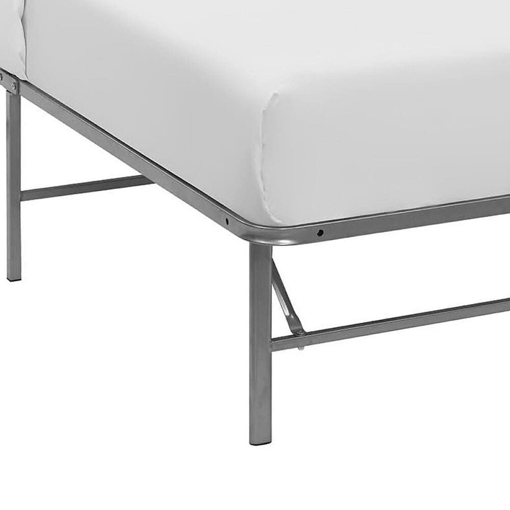 Modway Horizon Platform Twin Bed Frame in Silver, , large