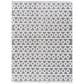 Safavieh Natura NAT479A 8" x 10" Ivory and Black Area Rug, , large