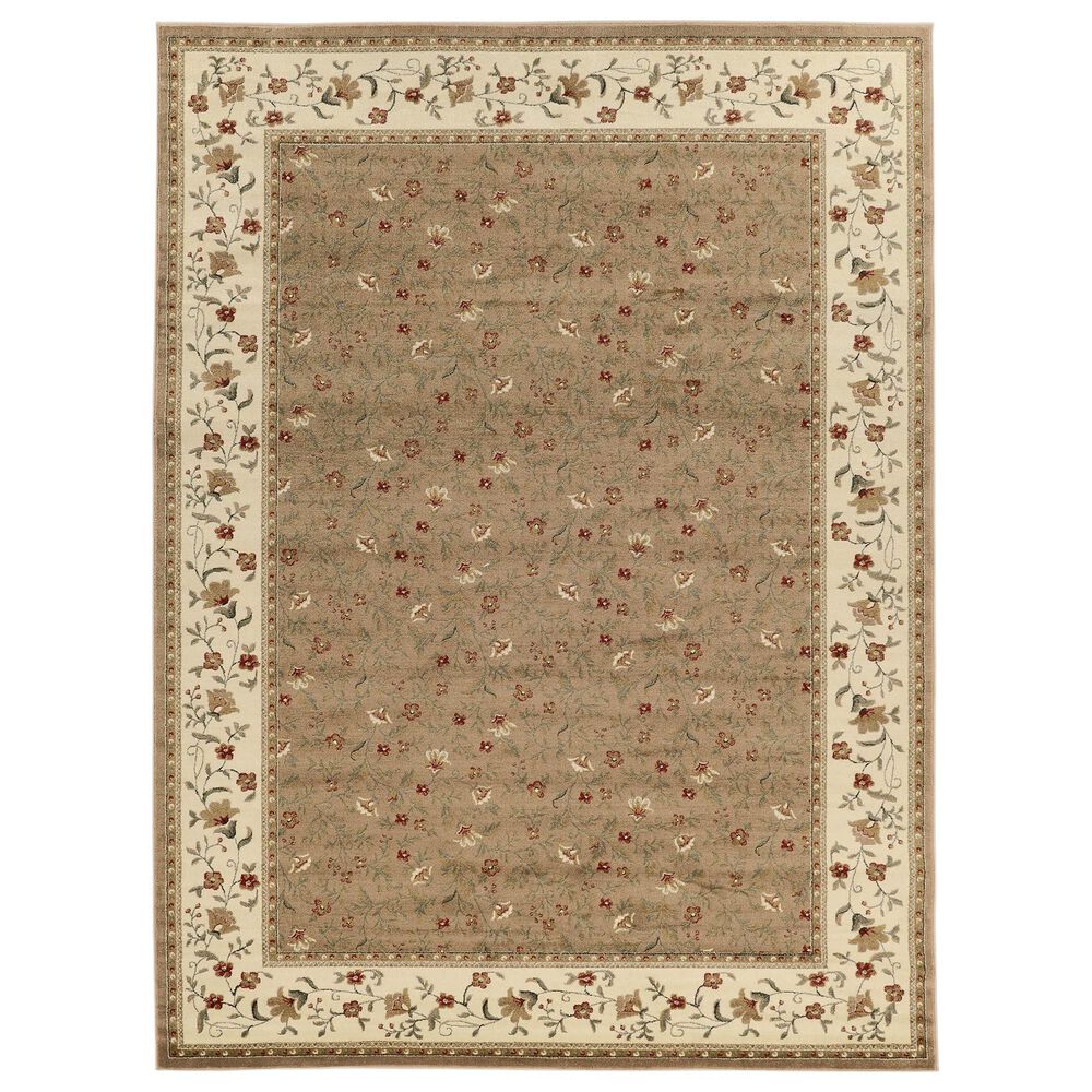 Radici USA Como 1593 Beige 5"5" x 7"7" Area Rug, , large