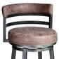 Blue River Madrid Swivel Counter Stool in Mineral, , large
