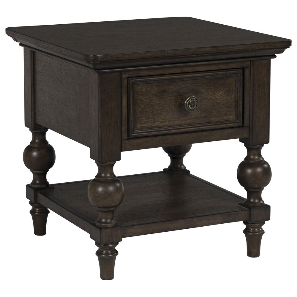 Ashley Veramond End Table in Dark Brown, , large