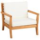 Linon Home Decor Carenen Patio Arm Chair in White, , large