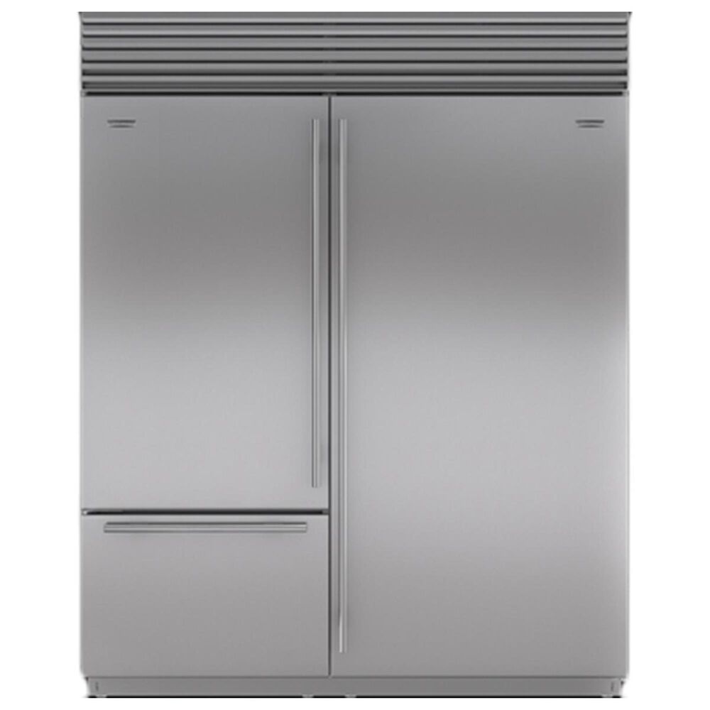 Roth Distributing Dual Installation Kit with 66" Professional Louvered Grille in Stainless Steel, , large