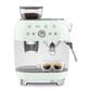 SMEG Smeg Espresso Coffee Machine with Grinder, Pastel Green, , large