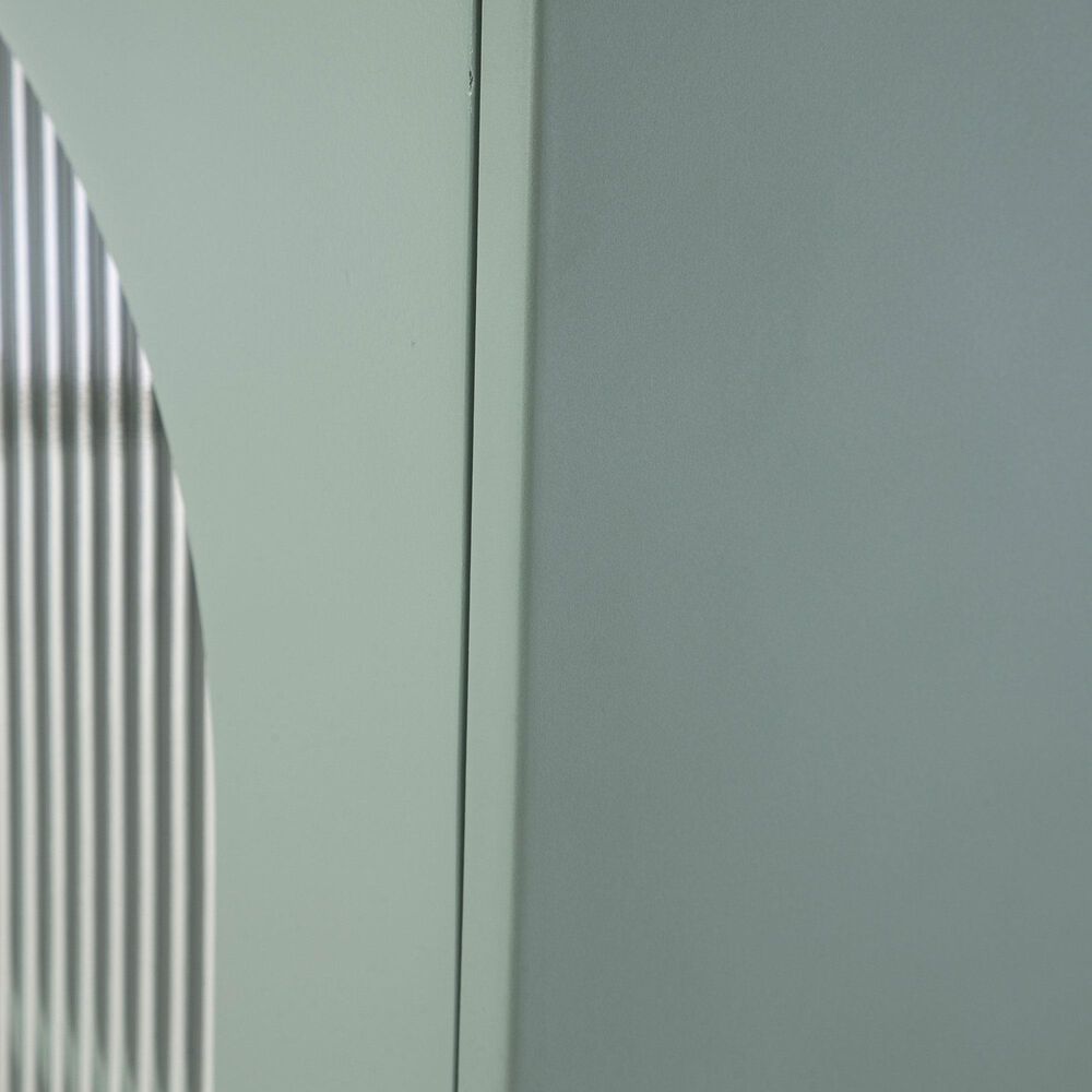 Ashley Adwen Accent Cabinet in Light Green and Gold, , large