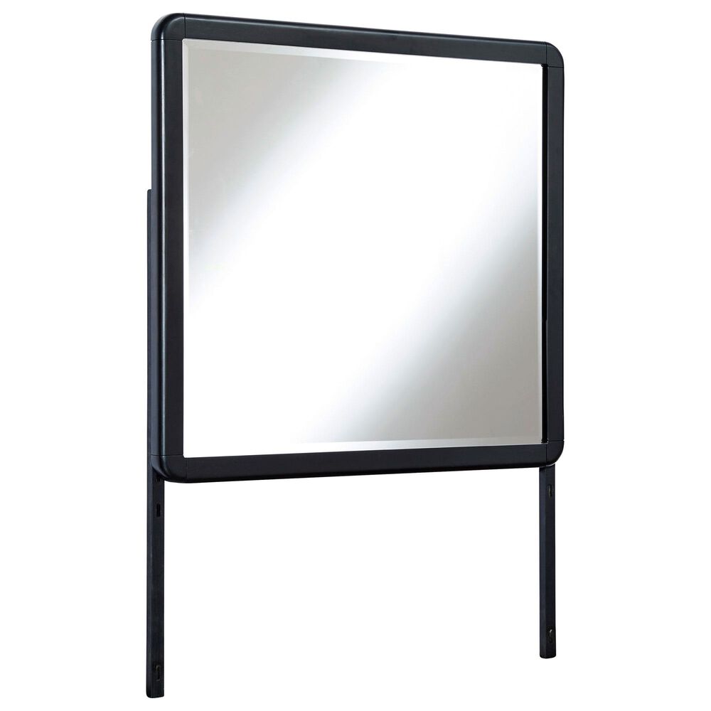 Millenium Rowanbeck Dresser and Mirror in Rich Layered Black, , large