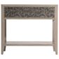 Bernhardt Cornelia Nightstand in Nebbia and Glazed Stainless Steel, , large