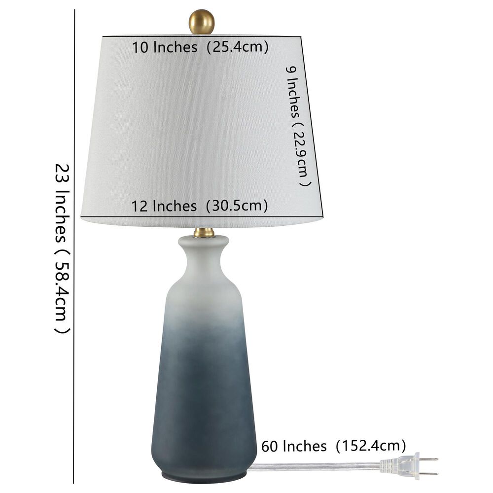 Safavieh Kellen Table Lamp in Blue, , large