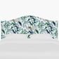 Skyline Furniture Mayfair California King Headboard in Peacock Blue and White, , large