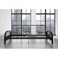 DHP Aiden Futon Frame in Black, , large