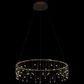 Golden Lighting Lucerna 26" 1-Light LED Chandelier in Gold, , large
