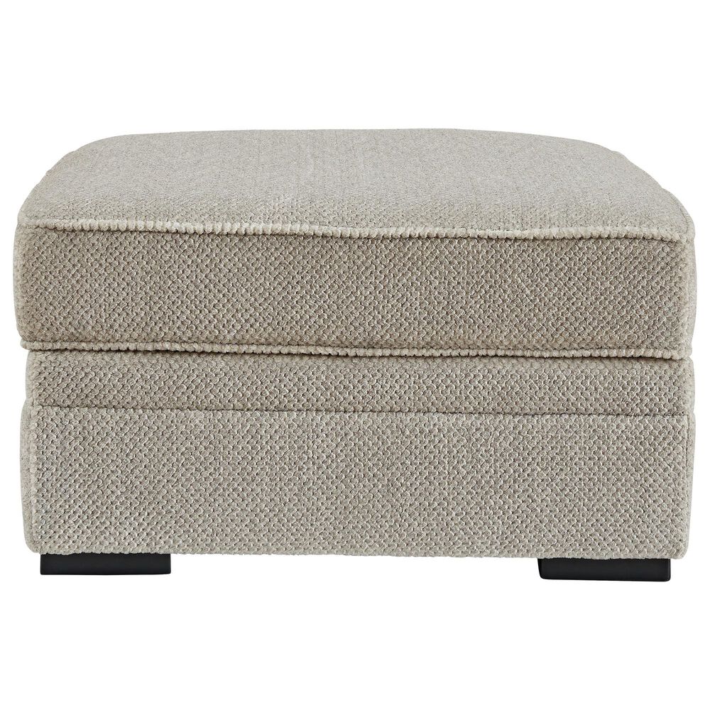 Ashley Calnita Oversized Swivel Accent Chair with Ottoman in Sisal, , large