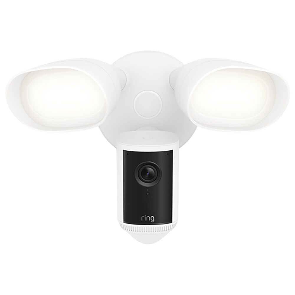 Ring Outdoor Wired Floodlight Pro Camera (2nd Gen) in White, , large