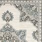 Oriental Weavers Ellington 2"3" x 7"6" Ivory and Blue Runner, , large