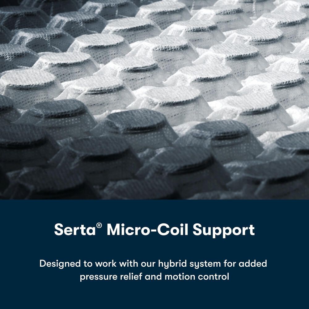 Serta iSeries NXG 4500 Hybrid Plush Flex Head Queen Mattress with Gold Baselogic Flex Head Adjustable Base, , large