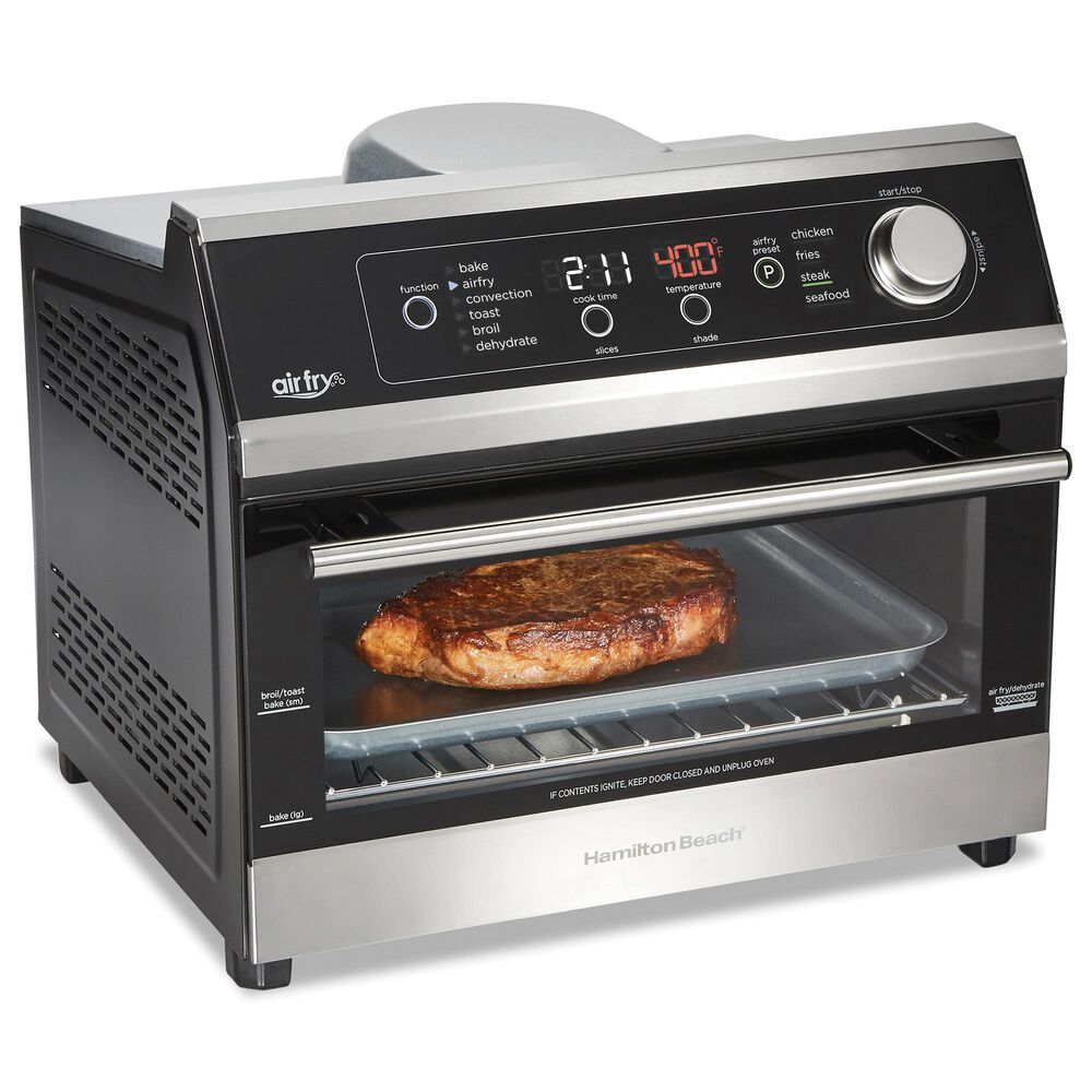 Hamilton Beach Digital Air Fryer Toaster Oven 6 Slice Capacity NFM