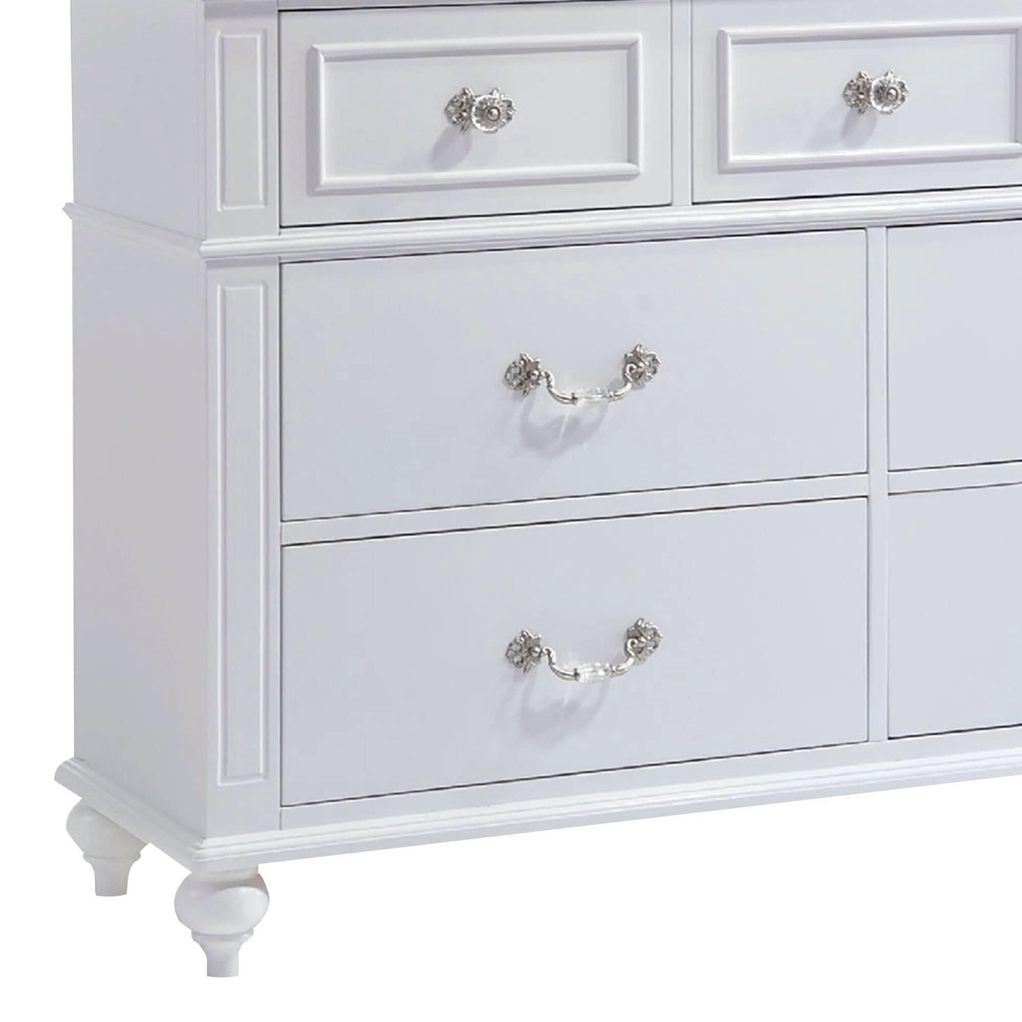 Mayberry Hill Alana 5-Piece Twin Bedroom Set in White Lacquer