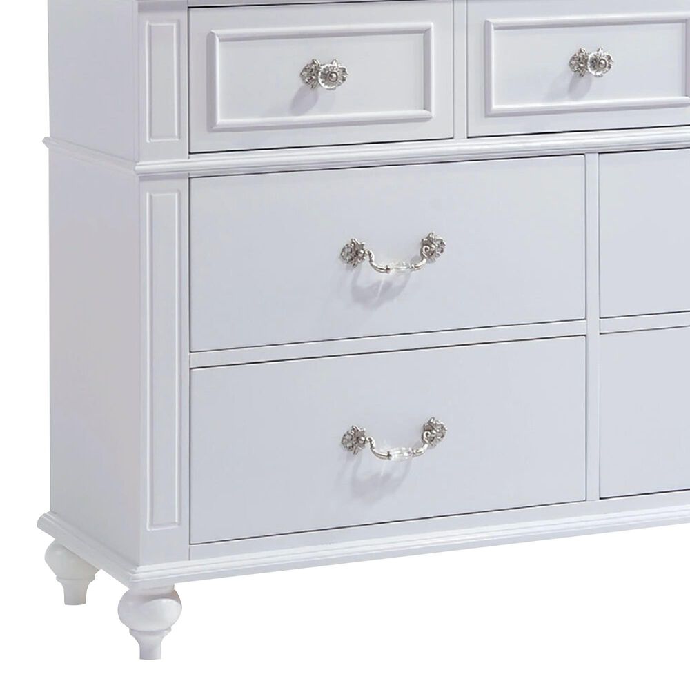 Mayberry Hill Alana 5-Piece Twin Bedroom Set in White Lacquer, , large