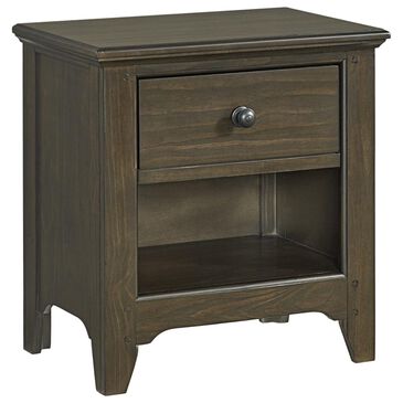 Hawthorne Furniture Tahoe 1 Drawer Nightstand in River Rock, , large