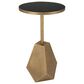 Uttermost Comet Accent Table in Black and Antique Bronze, , large