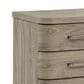 Crown Mark Veranda 3 Drawer Nightstand in Khaki, , large