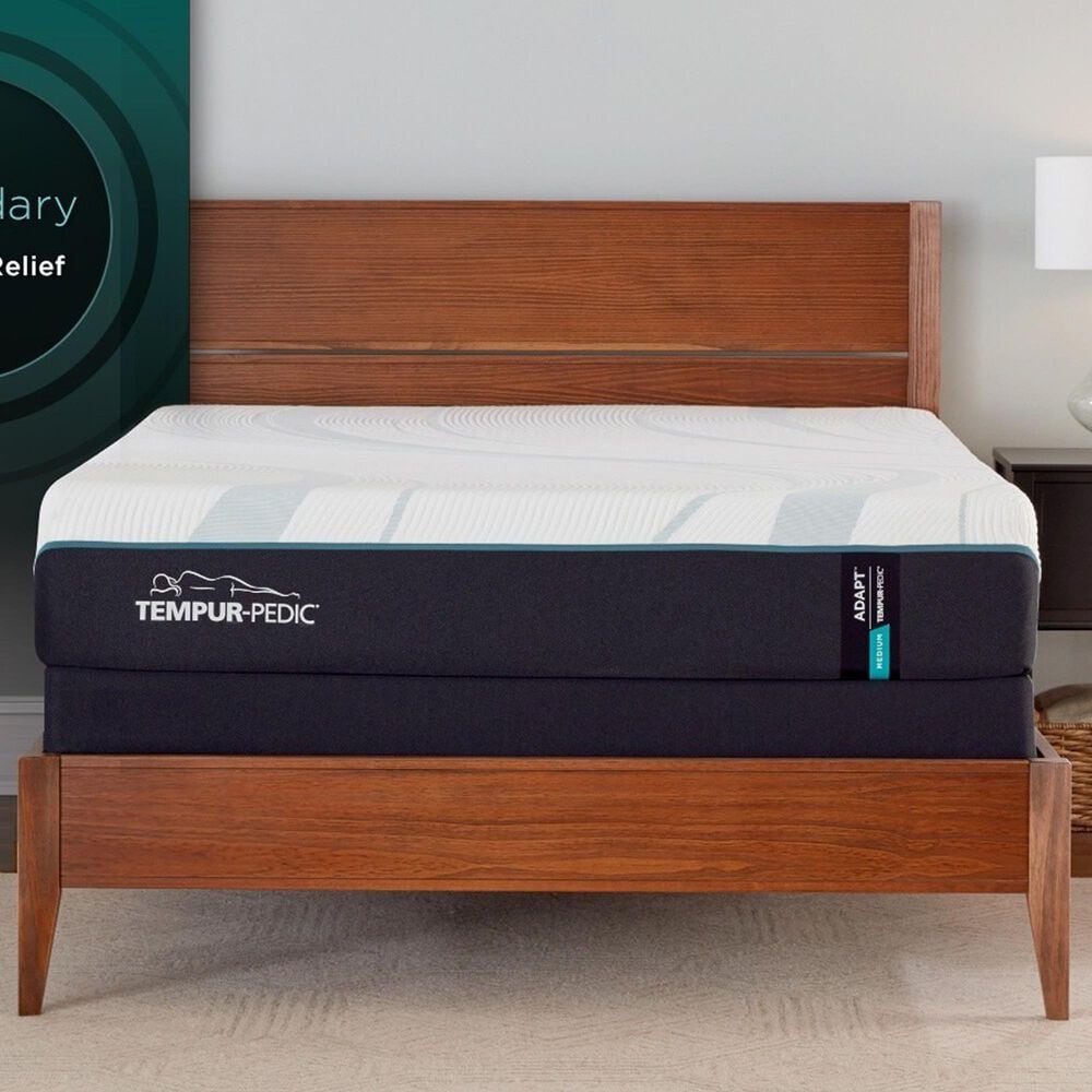 Tempur-Pedic Adapt 2.0 Medium Twin Mattress with High Profile Box Spring, , large