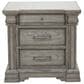 Chapel Hill Madison Ridge 4 Piece Queen Storage Bedroom Set in Bluff Gray, , large